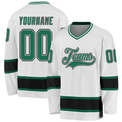 Custom Hockey Fan Shirt Stitched Printed Team Logo with Stitched Printed Team Logo Name Number for Hockey Clubs