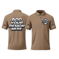 Personalized Team Printed Polo Shirt with Printed Logo Name for Men Women Youth