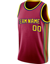 Personalized Basketball Team Jersey for College Team Uniform Top with Logo Name Number