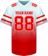 Personalized Football Team Jersey with Team Name and Player Number Stitched Printed