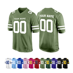 Custom Football Fan Jersey Three Stripe for Football Players