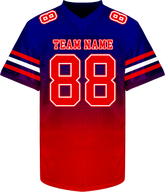 Personalized Team Football Jersey Loose Fit for Men Women Kids