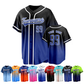 Custom Team Baseball Jersey with Custom Text and Number for Baseball Fans