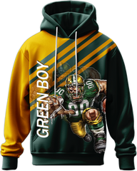 Personalized Printed Hoodie for Trade Show with Printed Logo Name Text