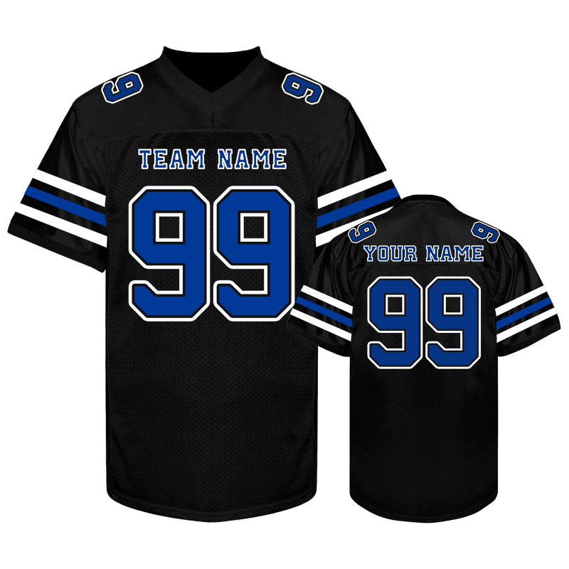 Personalized Team Football Jersey Sporty for Parents and Kids