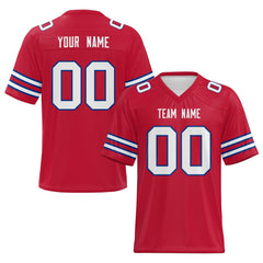 Stitched Printed Personalization Personalized Team Football Jersey for Coach Gift