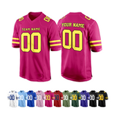 Practice Style Custom American Football Jersey Stitched Printed Team Customization