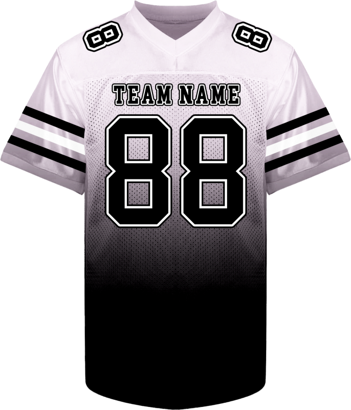 Personalized Football Team Jersey with Team Logo and Number with Stitched Printed Name