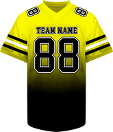Custom Football Fan Shirt with Shoulder Number Stitched Printed Personalization