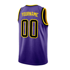 Personalized Basketball Jersey with Front Team Name and Back Number Embroidered and Printed for Adult Teams