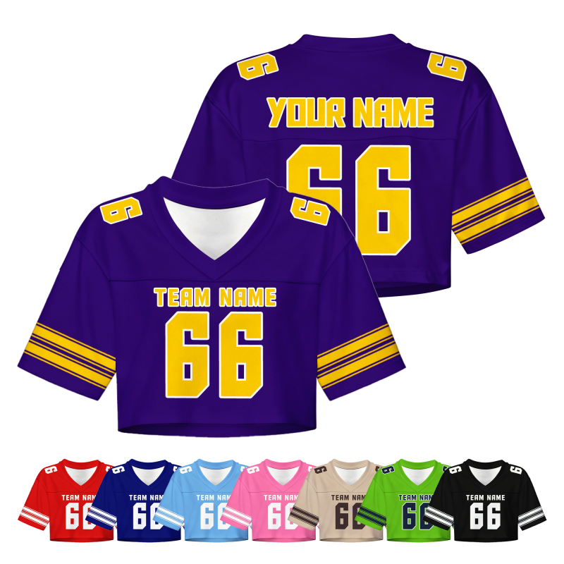 Personalized American Football Jersey with Shoulder Number Football Gift