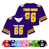 Personalized American Football Jersey with Shoulder Number Football Gift