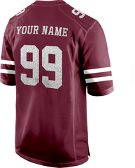 Custom Football Jersey Stitched Printed Team Logo