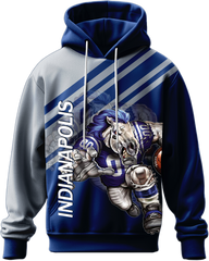 Classic Custom Printed Zip Up Hoodie for Fan Groups and Team Gift
