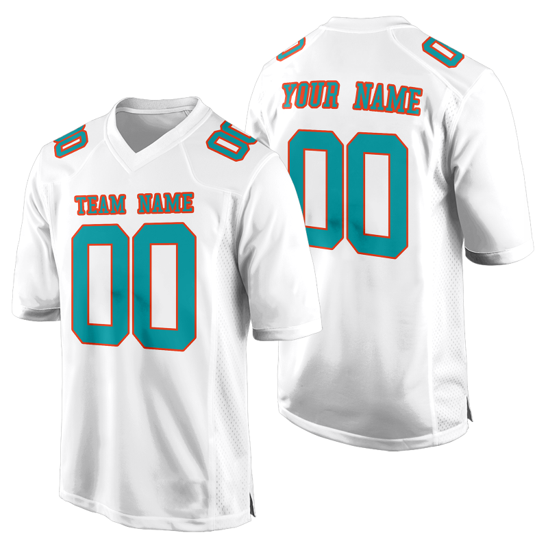 Custom Football Team Jersey Stitched Printed Name Number for Fan Day Outfit
