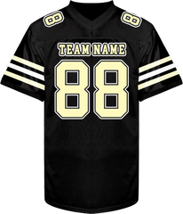 Custom Game Day Football Jersey with Custom Front Text Stitched Printed Name Number