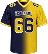 Custom Football Uniform with Custom Patch Logo Stitched Printed Name Number Logo