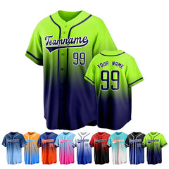 Custom Baseball Jersey Shirt with Team Logo and Number Stitched Printed Name Number