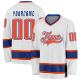 Custom Hockey Jersey Stitched Printed Name Number Logo for Family Matching with Stitched Printed Name Number Team Logo for Men Women Youth Kids