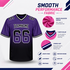 Personalized Football Jersey with Full Custom Design for Little League Teams
