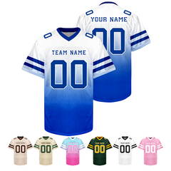 Personalized American Football Jersey with Custom Name Number Stitched Printed