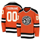Stitched Printed Name Number Custom Ice Hockey Jersey with Custom Front and Back for Teams Players Fans Men Women Youth Kids