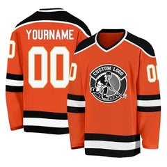 Stitched Printed Name Number Custom Ice Hockey Jersey with Custom Front and Back for Teams Players Fans Men Women Youth Kids
