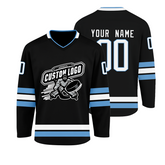Personalized Hockey Jersey Stitched Printed with Stitched Printed Name Number Team Logo for Men Women Youth Kids