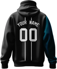 Custom School Printed Hoodie with Staff Name and Logo for Sports Team Apparel