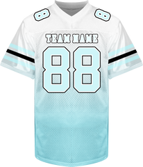 Personalized Football Team Jersey with Custom Front Text Team Uniform