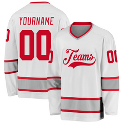 Oversized Custom Ice Hockey Jersey for School Teams with Custom Logo Name Number for School Teams and Fan Groups
