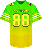 Custom Game Day Football Jersey with Team Logo and Number Stitched Printed Team Logo
