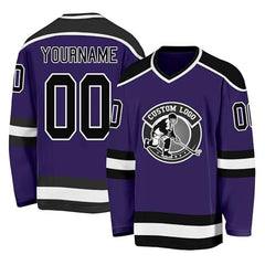 Custom Hockey Team Uniform Athletic for Team Photo Outfit with Personalized Name Number Logo for Teams Players and Fans