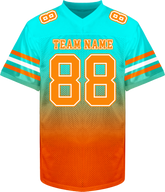 Custom Team Football Uniform with Team Logo and Number Game Day Shirt