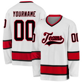Personalized Hockey Jersey with Sleeve Number with Stitched Printed Name Number Logo for Teams Players Fans Men Women Youth Kids