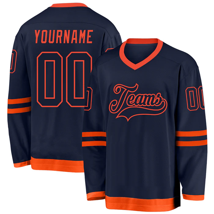 Stitched Printed Team Logo Personalized Hockey Jersey for Game Day Outfit with Stitched Printed Name Number Team Logo for Men Women Youth Kids