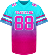 Custom Football Fan Jersey with Custom Patch Logo Stitched Printed