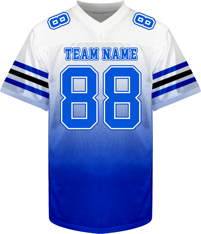 Custom Football Fan Jersey Streetwear for Corporate Groups