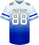 Custom Football Fan Shirt Stitched Printed Custom Design for College Team Uniform