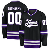 Rink Style Custom Hockey Fan Shirt for Coaches and Players with Custom Name Number Team Logo for Men Women Youth Kids