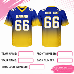 Personalized Football Team Jersey Fan Style Stitched Printed Personalization