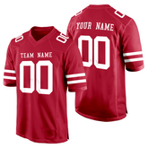 Custom Football Game Jersey Fan Style for Senior Night Gift