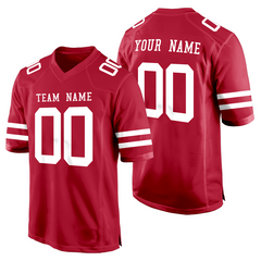 Custom Football Game Jersey Fan Style for Senior Night Gift