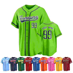 Custom Team Baseball Jersey for Training Shirt