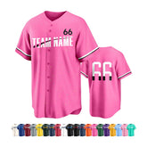 Custom Team Baseball Jersey with Full Custom Design