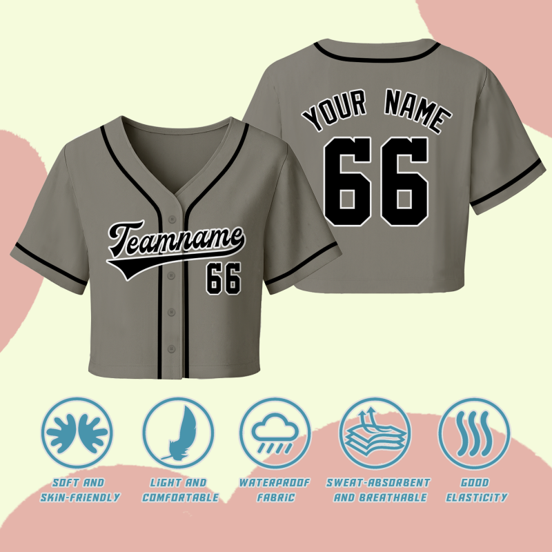 Custom Baseball Jersey Classic with Team Logo and Number