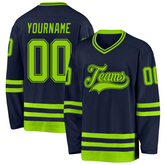Custom Hockey Team Jersey with Full Custom Design Game Day Shirt with Personalized Team Name Logo Number for Adults and Kids