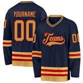 Athletic Custom Ice Hockey Team Jersey Stitched Printed Team Logo with Stitched Printed Name Number Team Logo for Men Women Youth Kids