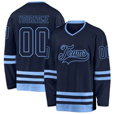 Custom Ice Hockey Team Jersey with Custom Team Logo for Player Gift with Stitched Printed Name Number Logo for Team Uniforms