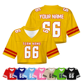 Custom Football Team Jersey with Team Name and Logo for Men Women Kids